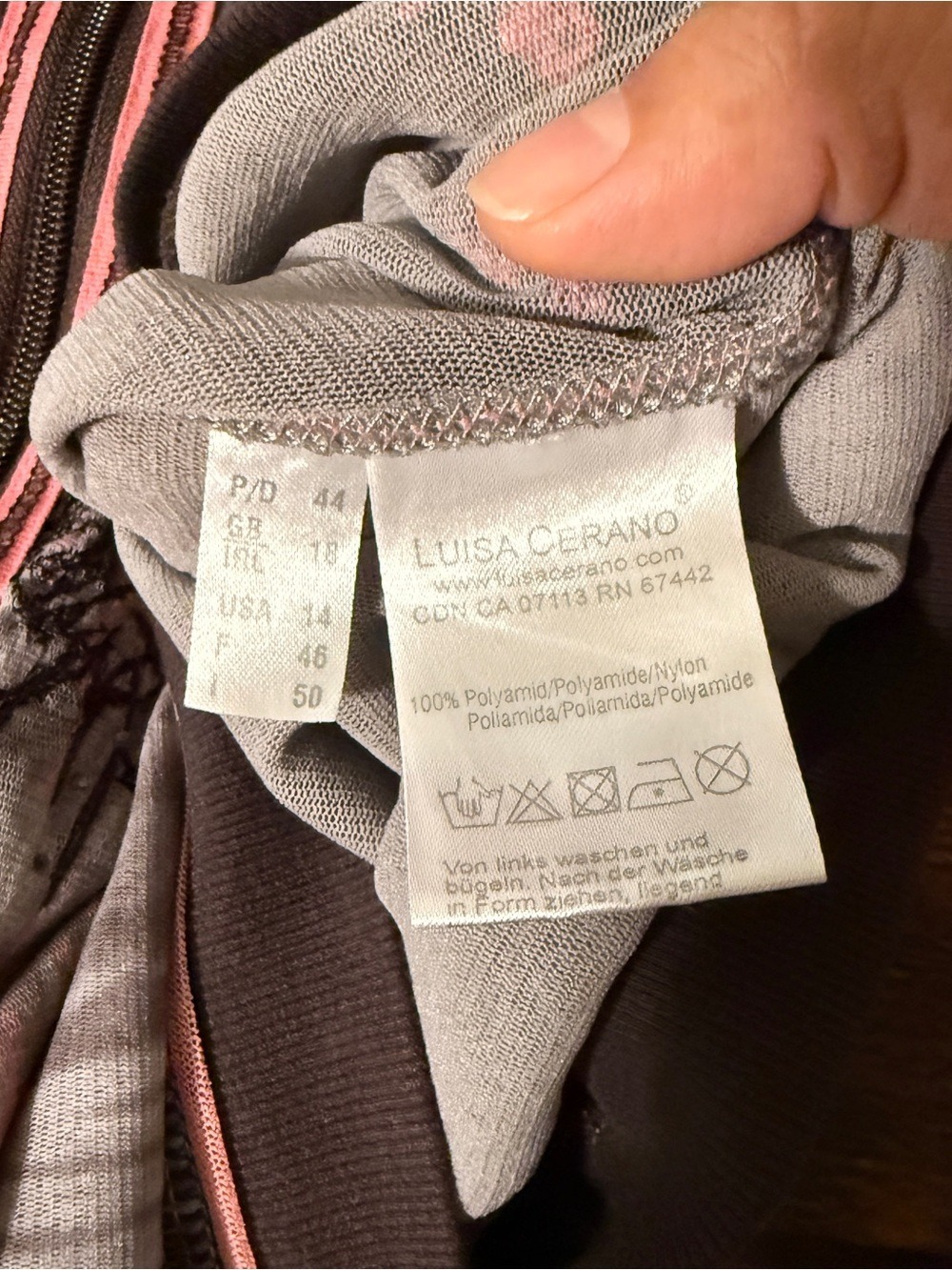 Vintage 2000 grail Luisa Cerano cyber grunge hoodie - Picture 9 of 11